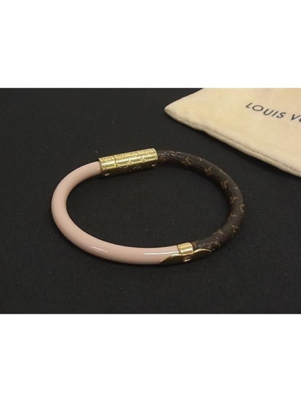 Louis Vuitton Monogram Confidential Bracelet Brown